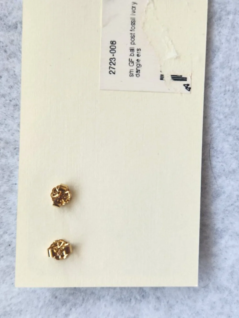 Ancient Walrus Ivory post earrings